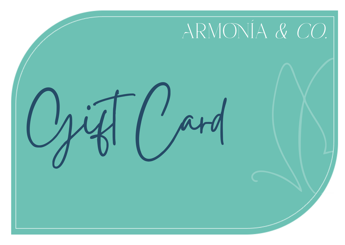 Tarjeta Regalo Armonía & Co.