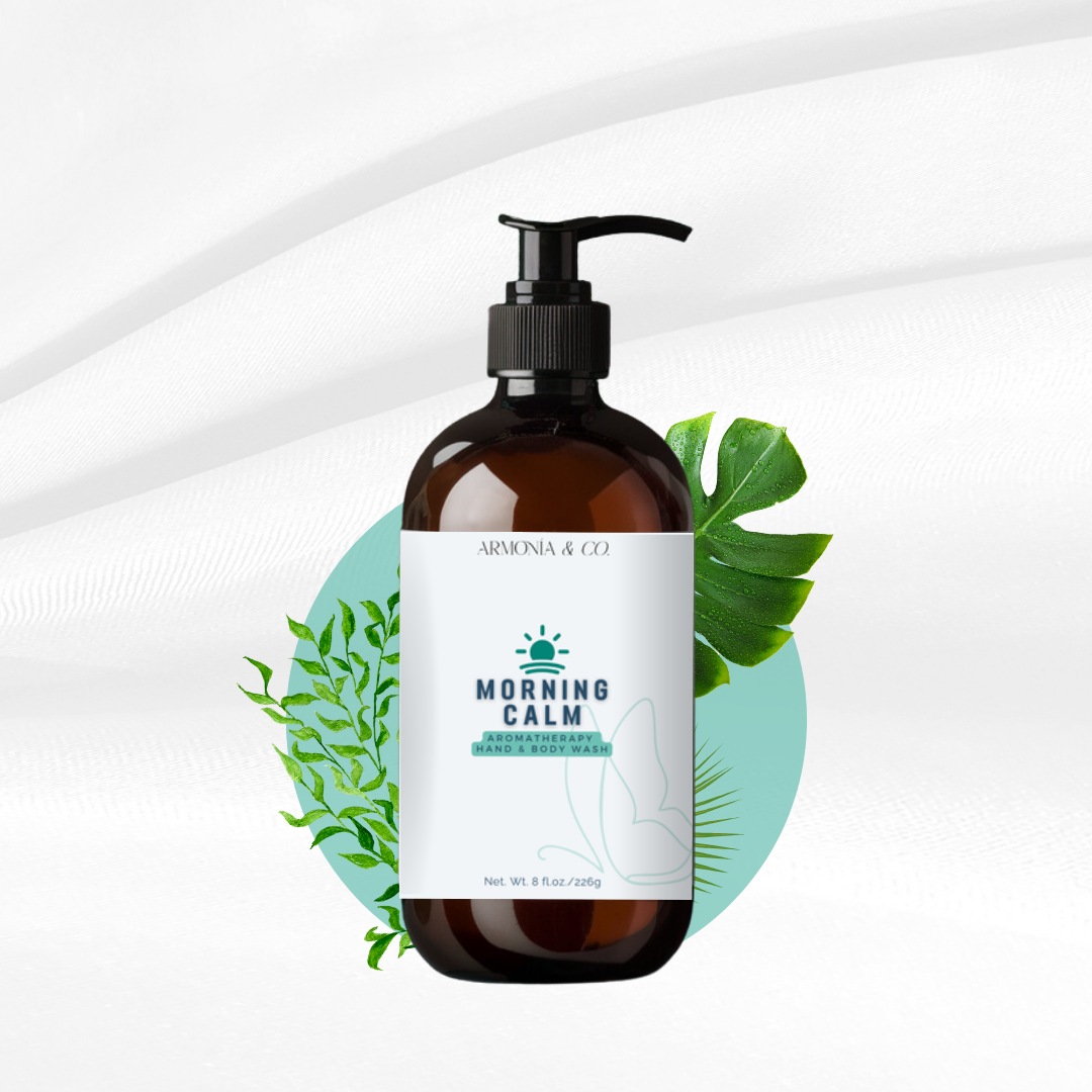 Morning Calm Aromatherapy Hand & Body Wash- Start Your Day in Balance