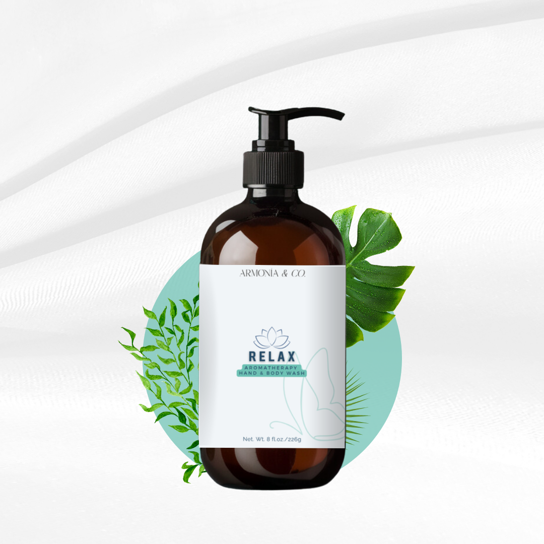 Relax Aromatherapy Hand & Body Wash – Calm Your Mind, Soothe Your Senses