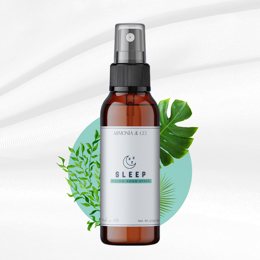 Almohada para dormir + spray ambiental