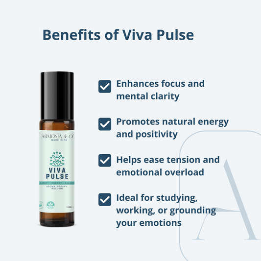 Viva Pulse Roller: Claridad, Energía y Equilibrio Natural