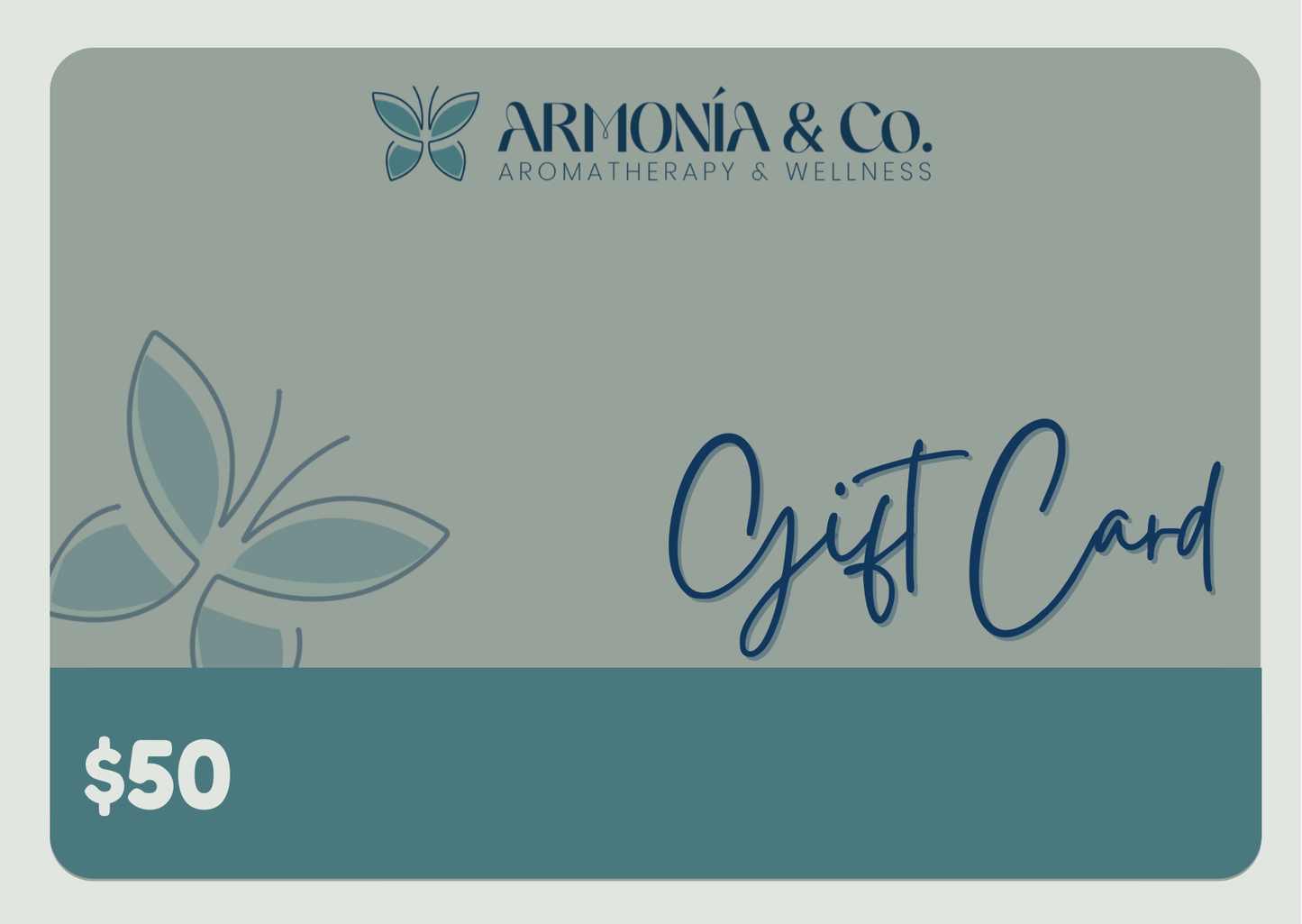 Tarjeta Regalo Armonía & Co.