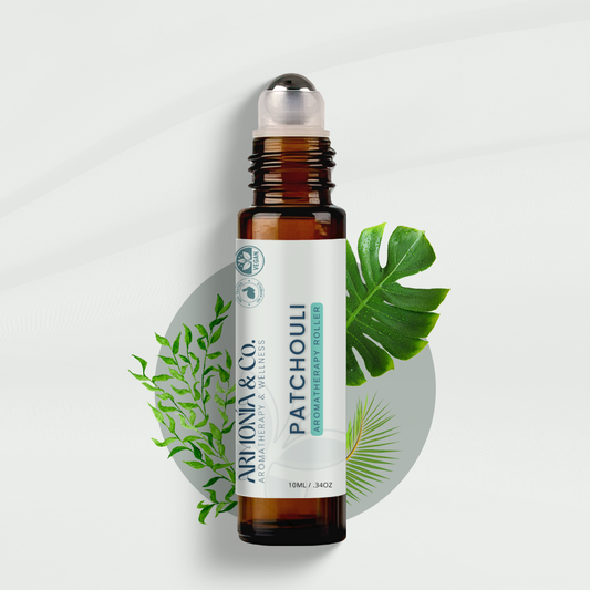 Aceite esencial de pachulí en roll-on