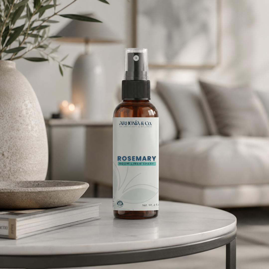 Spray de romero para habitación y ropa de cama