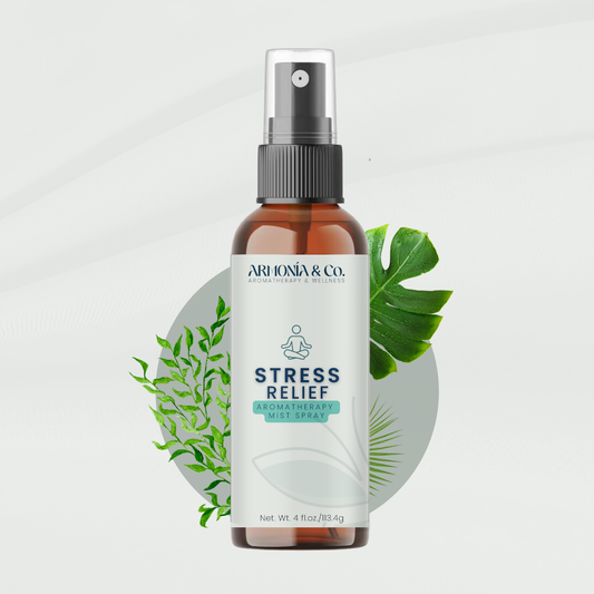 Spray de aromaterapia para aliviar el estrés